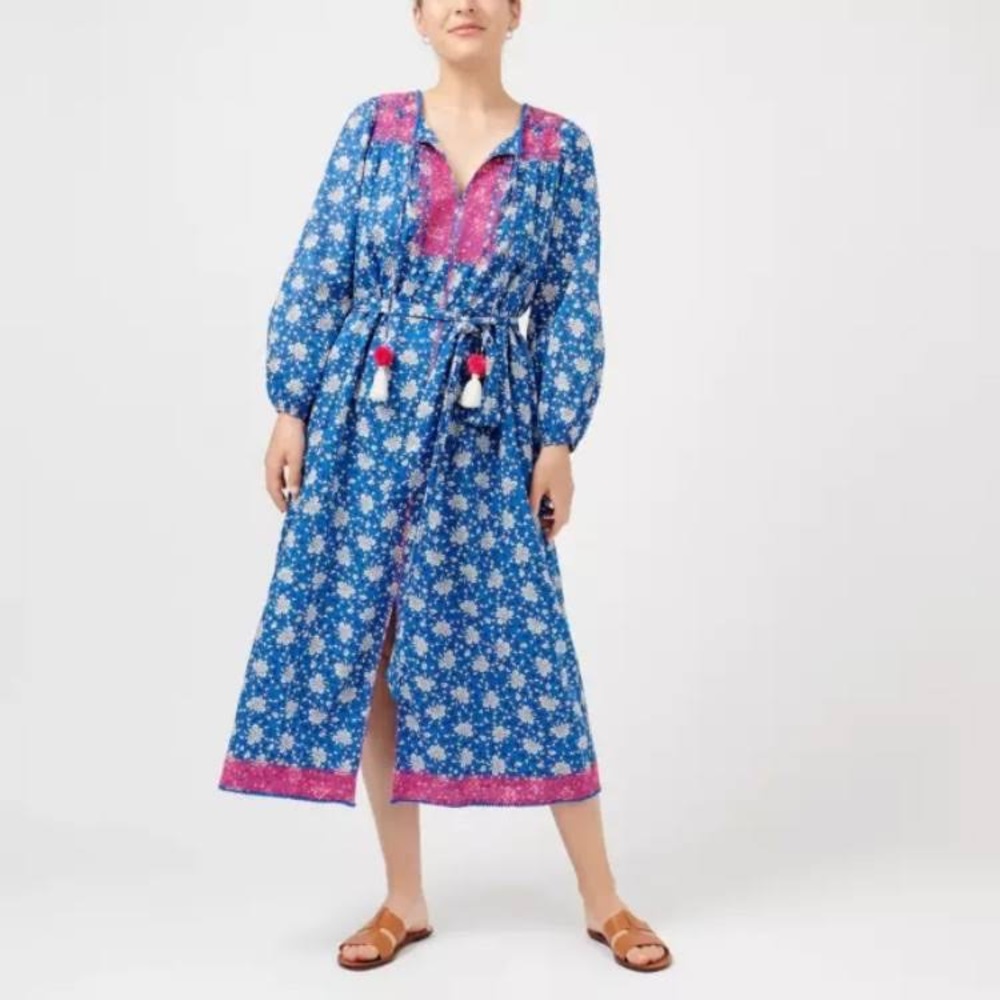 Jcrew Kaftan Cover up dress size XL